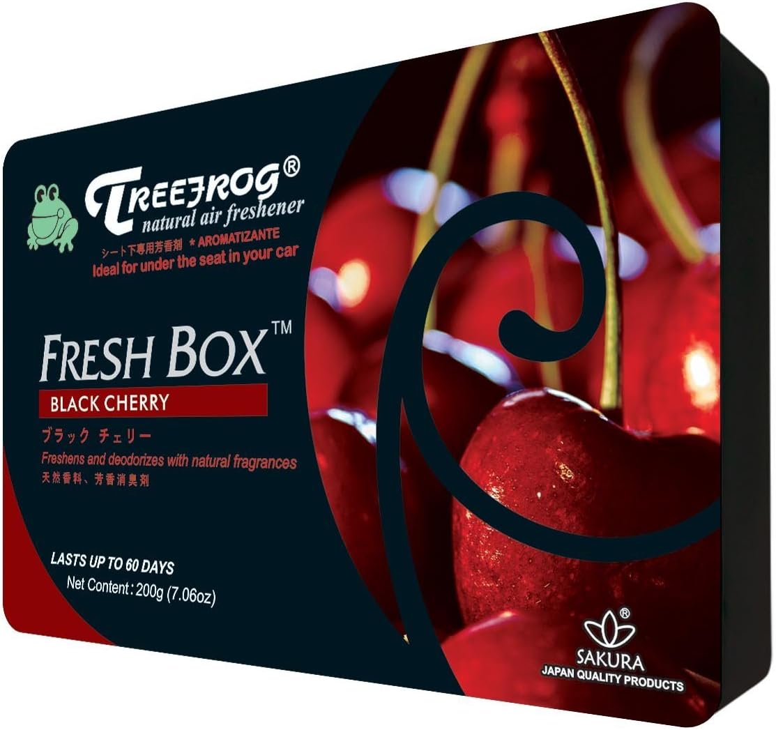 Treefrog Natural Air Freshener, Black Cherry Scent