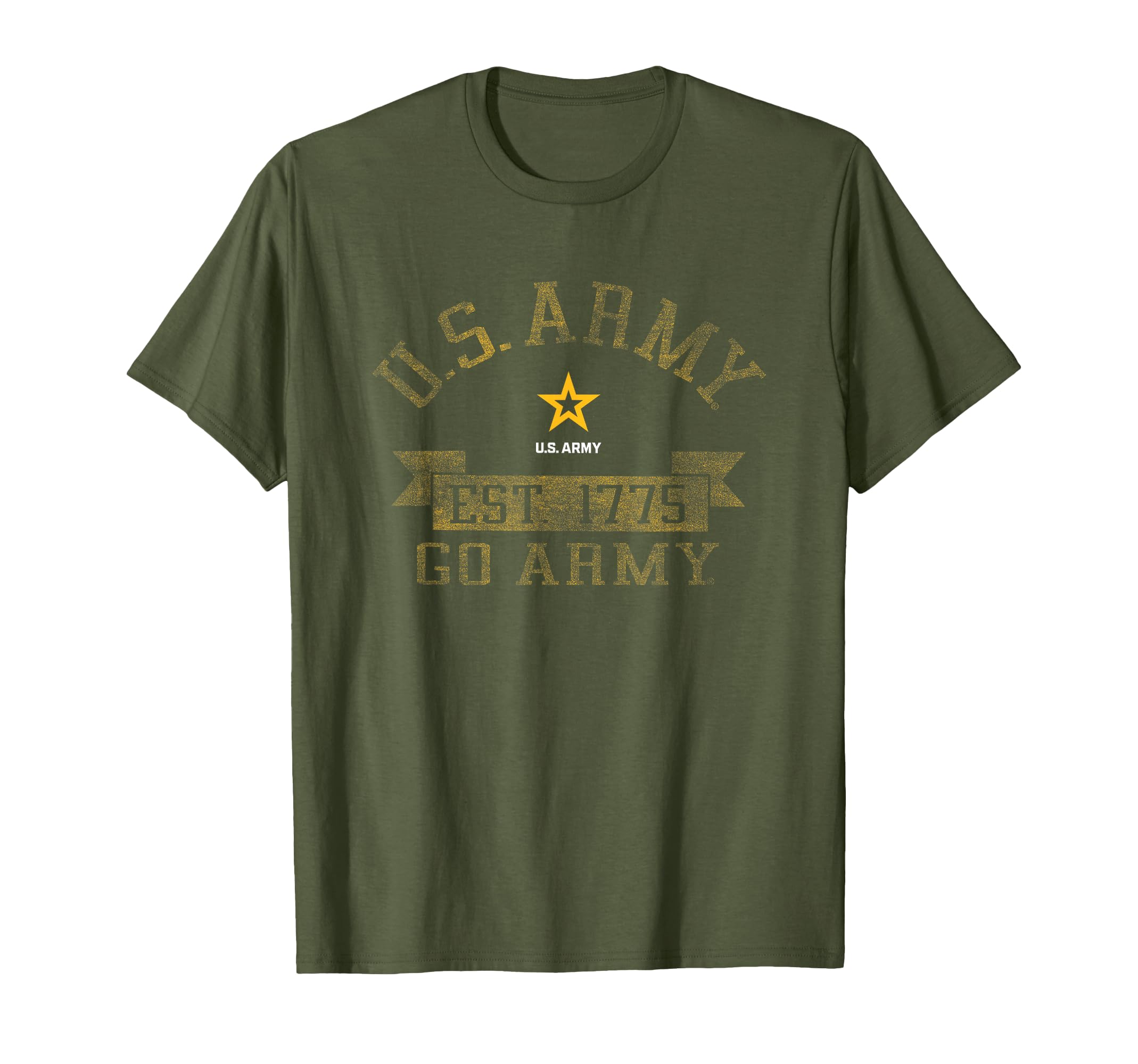 Military Army United States Vintage Go Green T-Shirt