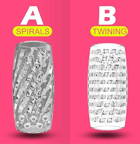 Miniatura 6 de Masturbador masculino transparente manual, 100% impermeable, bolsillo masturbador de bolsillo, juguete sexual para adultos - Twining