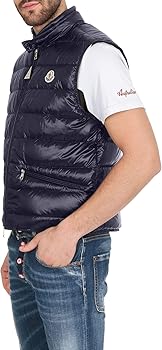Amazon | MONCLER (モンクレール) ダウンベスト メンズ GUI 1A10700