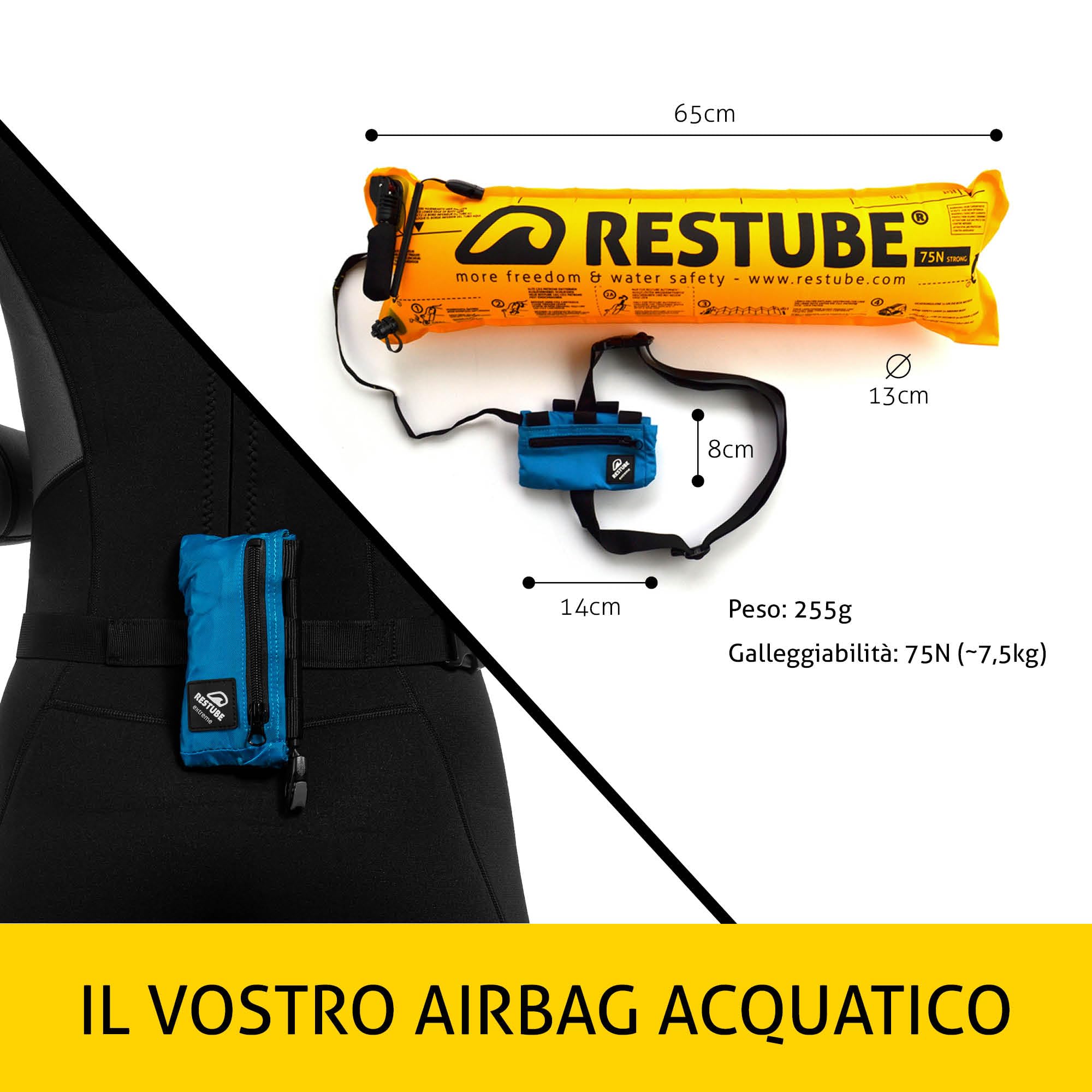 restube Extreme - Dispositivi da Nuoto gonfiabili Unisex Adulto