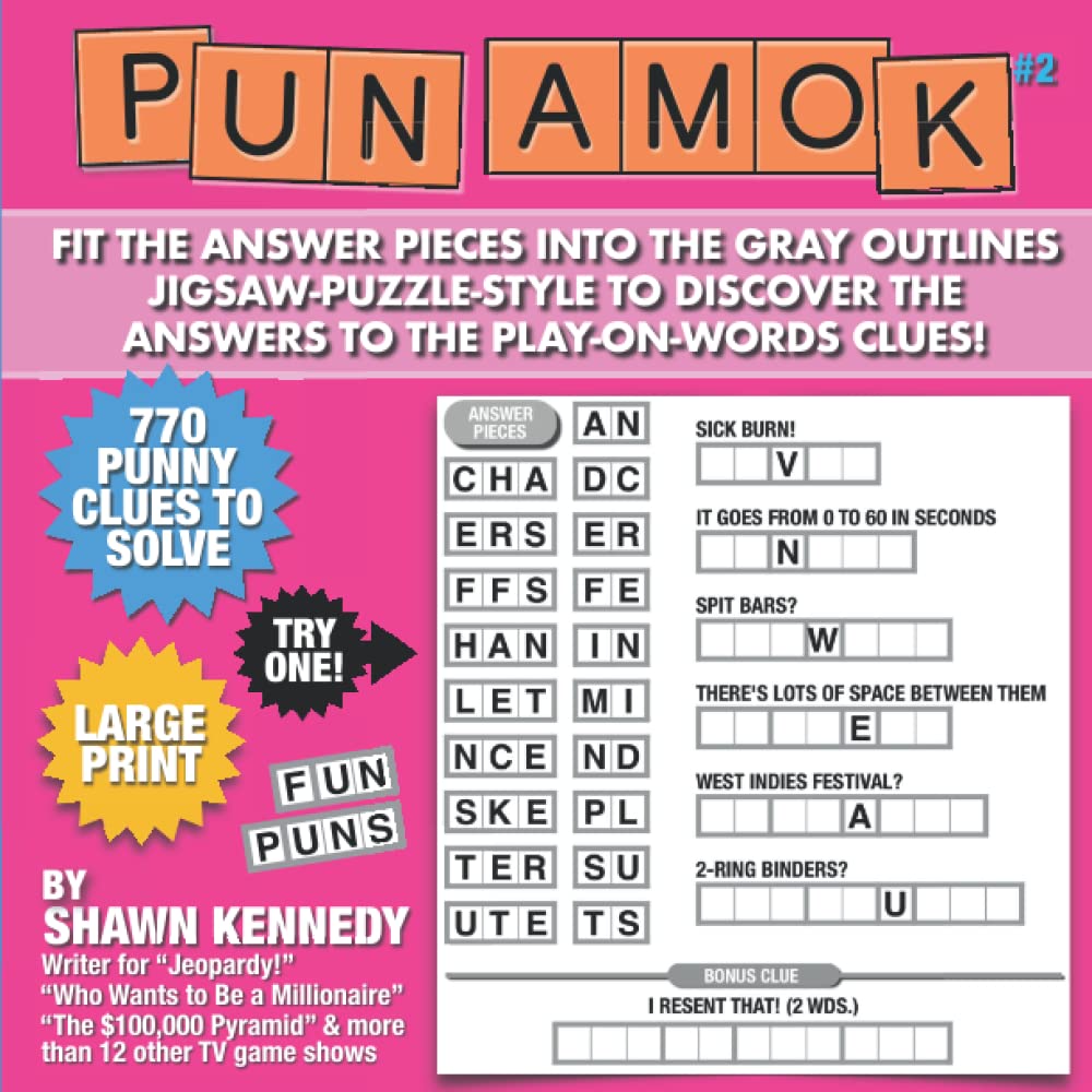 Pun Amok 2: The Word Game With Crazy Clues (Pun Amok: The Word Game With Crazy Clues)