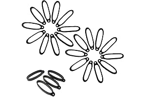 18Pcs Black Anti-Lost Silicone Necklace Lanyard for 40mm Diameter Vape Smok