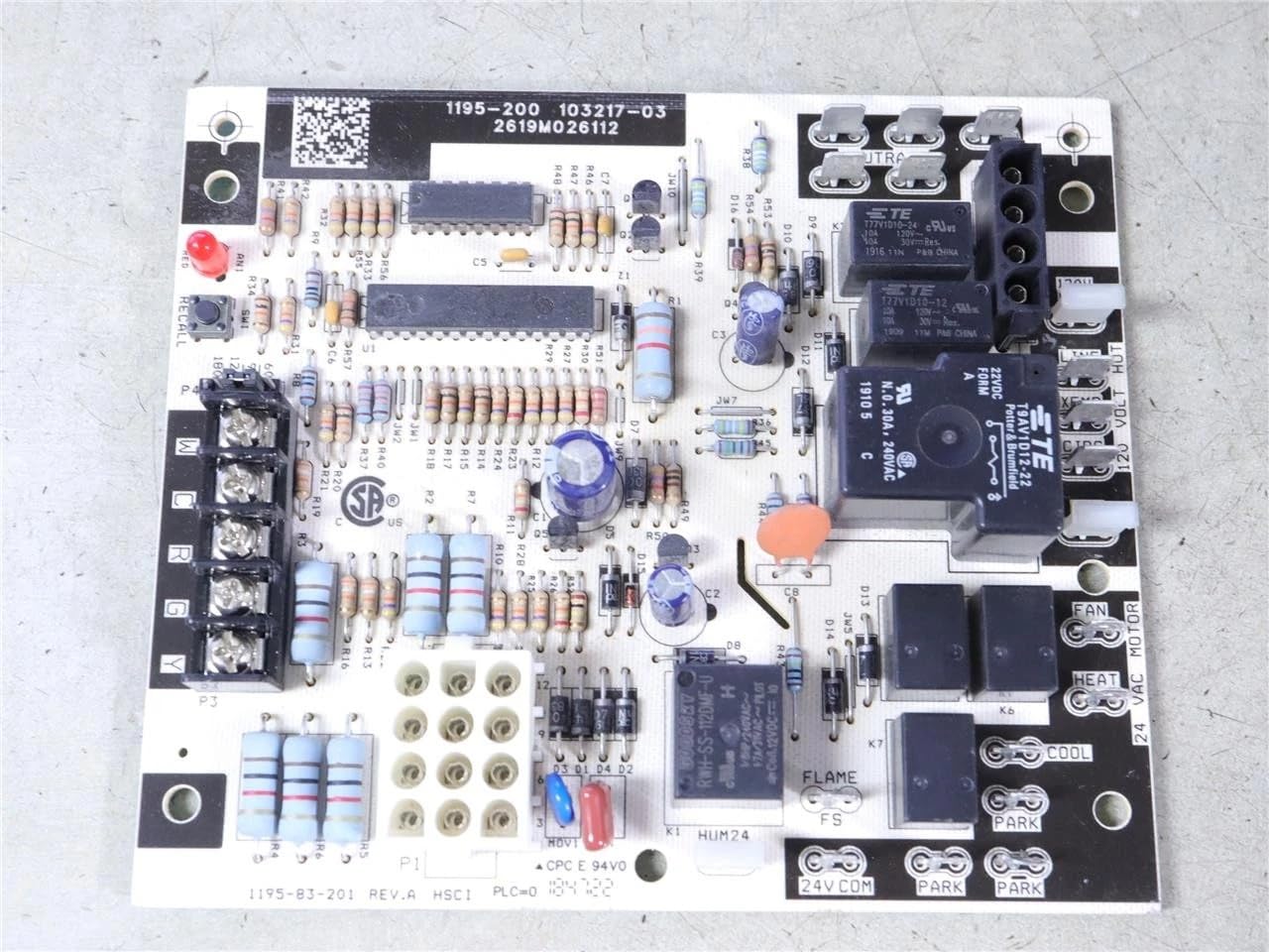 Replacement for Lennox 1195-200 Furnace Control Circuit Board 103217-03 OEM