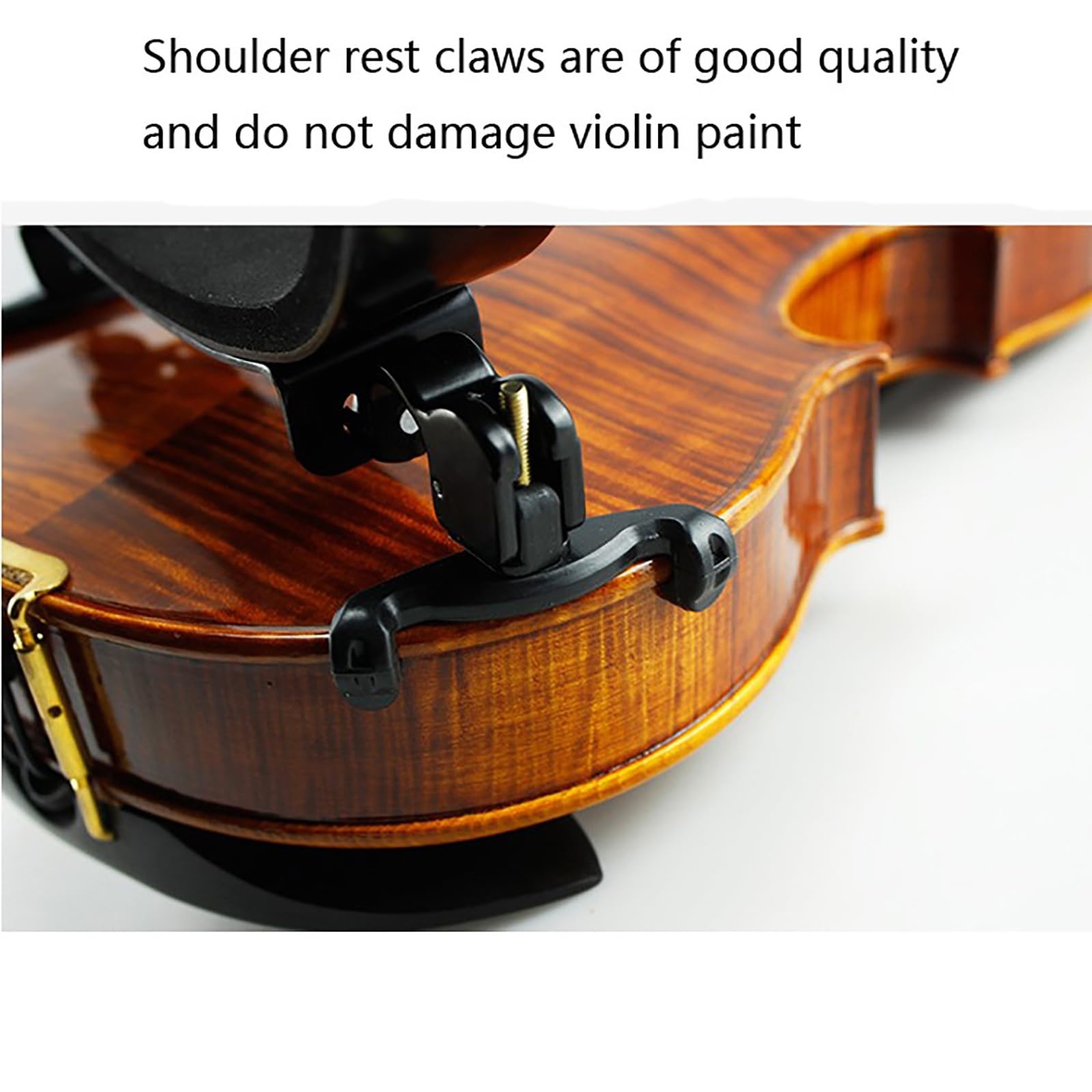Poggiaspalla regolabile per violino, Poggiaspalla per violino Poggiaspalla imbottita per violino Poggiamento per violino