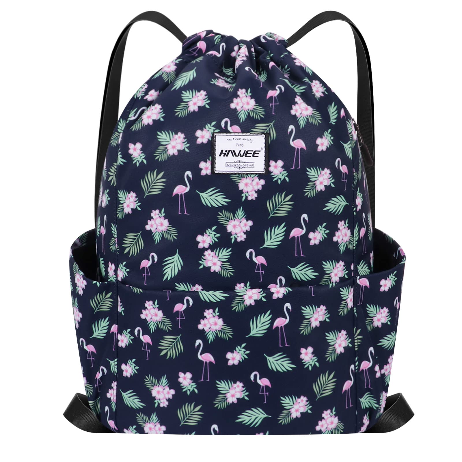 Impermeable Casual Mochila con Cordón Grande Deporte Bolso de Gimnasia Mochila de Cuerda Unisex para Mujer Hombre Vida Cotidiana Aire Libre Yoga Escuela Playa Nadar — view 34