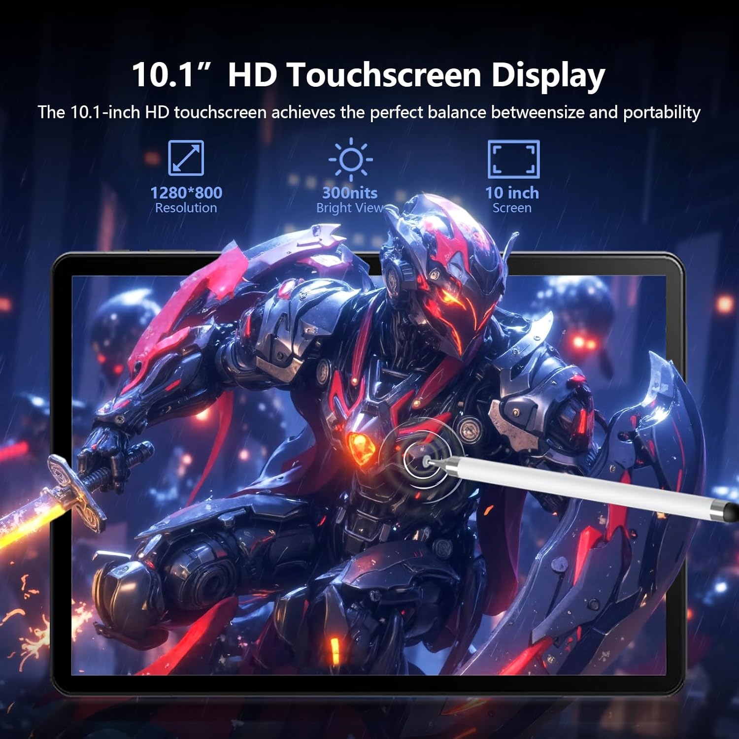 10.1" 2 in 1 Tablet/Laptop Computer, 12GB RAM+256GB SSD, Win 11 Touchscreen Laptops with Stylus and Keyboard, M3-8100Y Processor(up to 3.40GHz), Backlit Keyboard,WiFi 5, BT 5, HDMI, Dual Camera