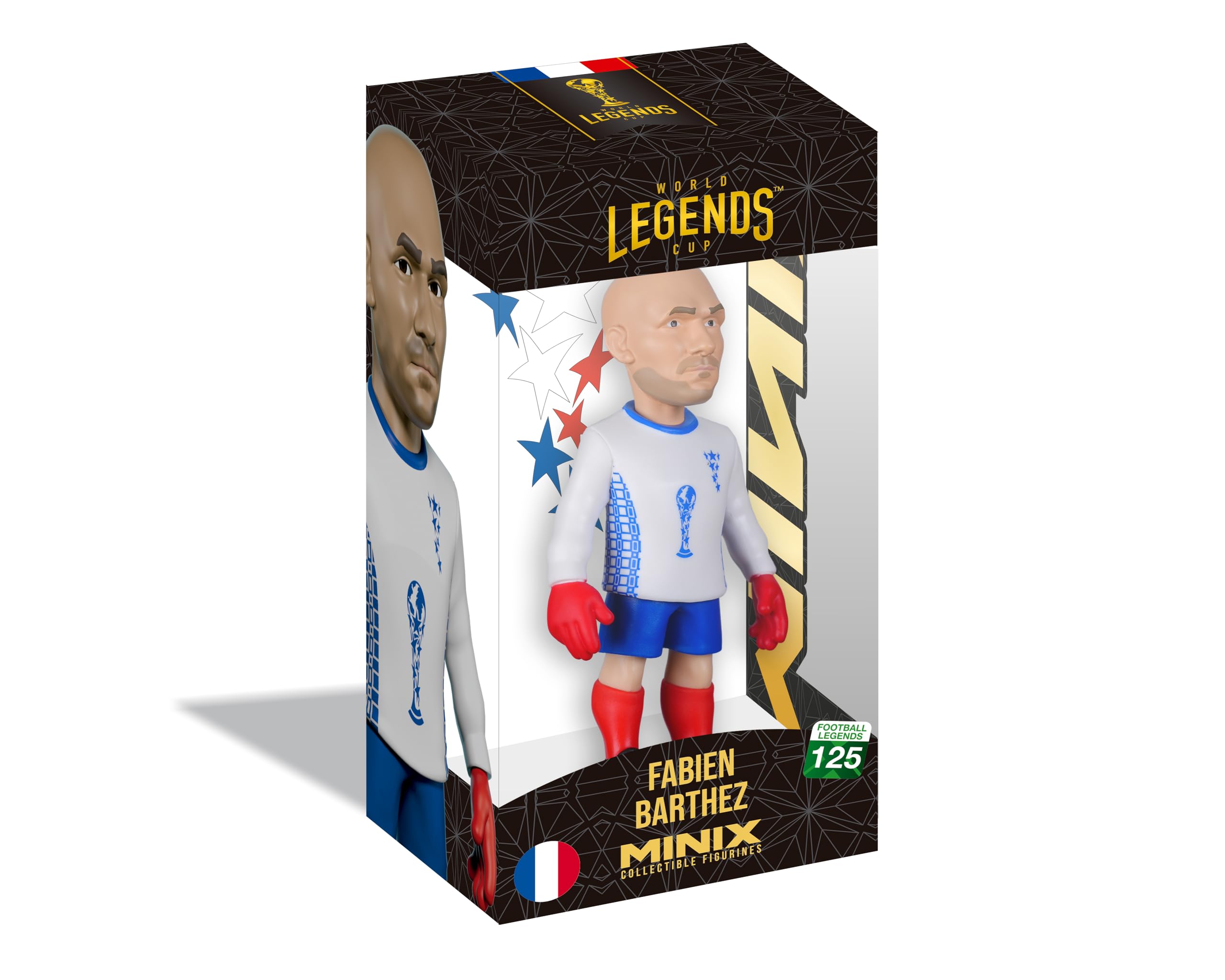 MINIX - Football Legends - Mistrzostwa Świata Legends #125 - Francja - Barthez - Figurka kolekcjonerska 12 cm