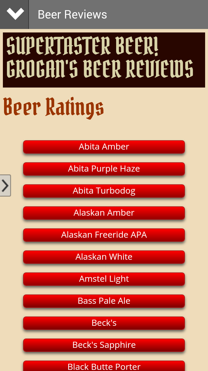 Supertaster Beer App on Amazon Appstore