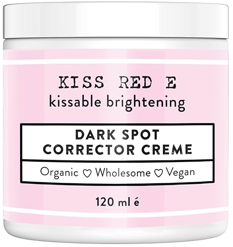 Corrector de manchas oscuras para la cara. Crema eliminadora de manchas oscuras, uso para manchas de la edad 4 onzas