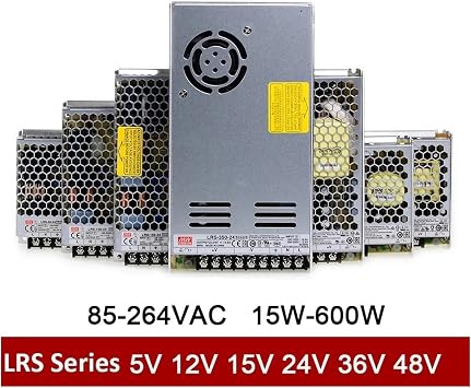Mean Well RS-15 RS-25 LRS-35 50 75 100 150 200 350 450 600W 5V 12V 15V 24V 36V 48V Single Output Switching Power Supply LRS-350W(LRS-350)