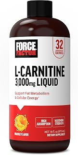 Force Factor Maximum Strength L-Carnitine Liquid 3000mg