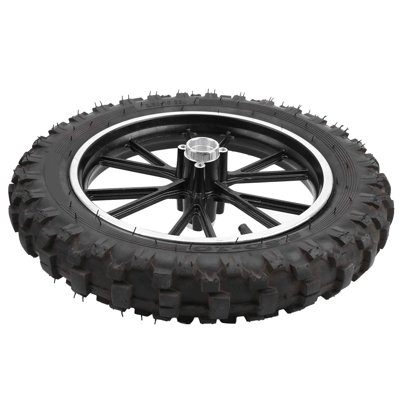Yctze Pneu 2.50-10in 60/100-10 pneu roue jante pneu antidérapant pour PIT PRO Trail Dirt Bike Thumpstar