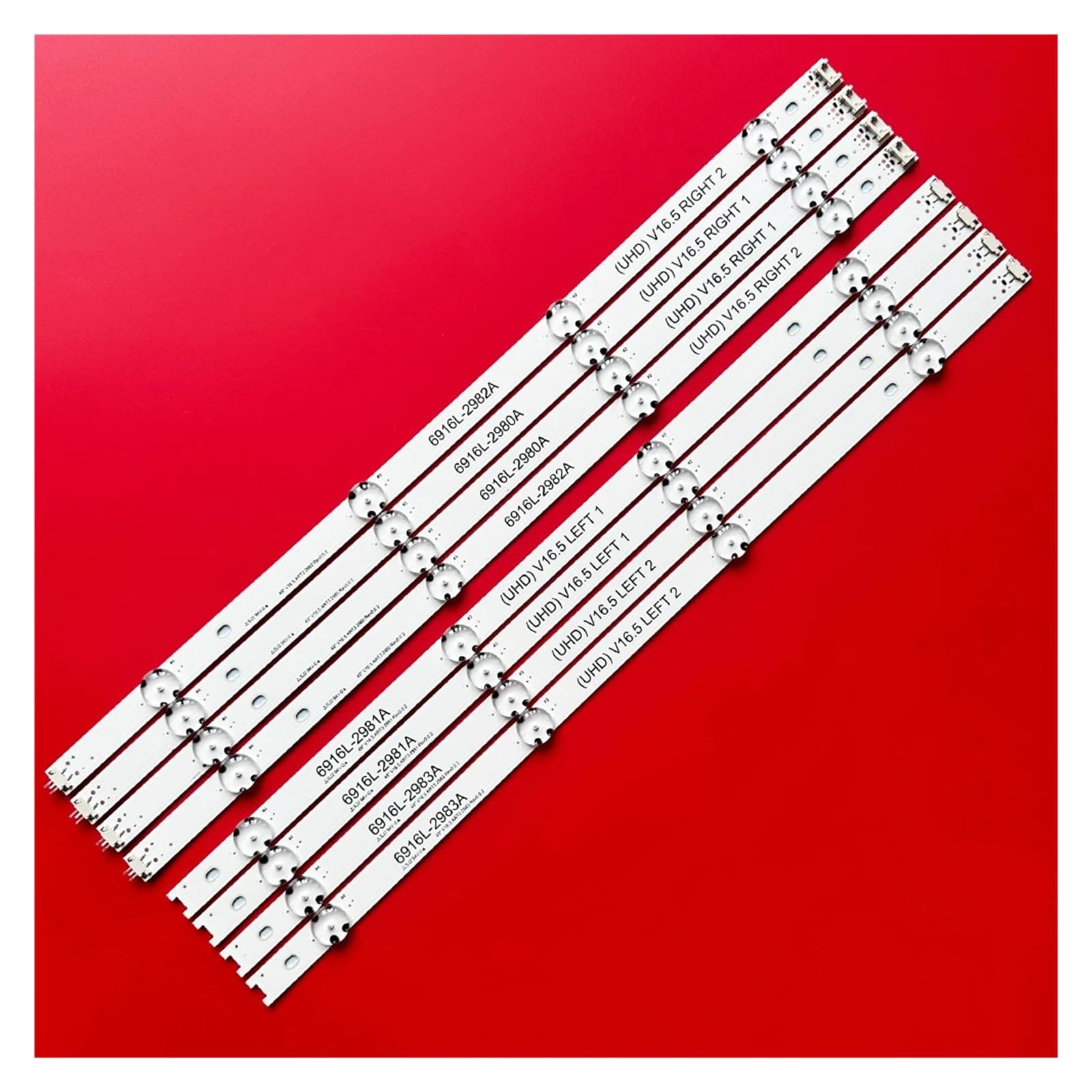 LED-Hintergrundbeleuchtungsstreifen for 49 Zoll 6916L-2705A 6916L-2706A 6916L-2707A 2982A 6916L-2708 49LJ58300W 49UH603V 49UH620V
