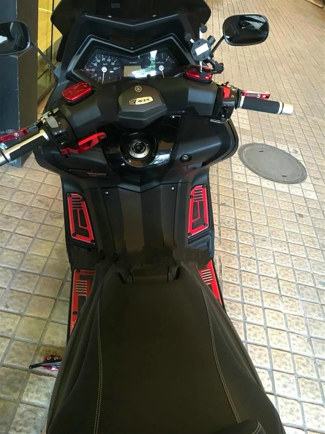 オートバイのフットレスト オートバイリアフットペグ休符旅客