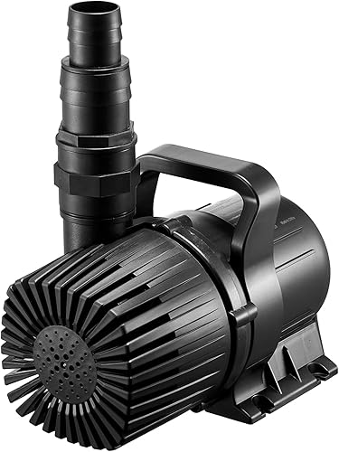 Miniatura 9 de VEVOR Bomba de agua sumergible, 280 W 4500 GPH, bomba de retorno para acuario con altura de elevación de 16.4 pies y dirección de flujo ajustable de