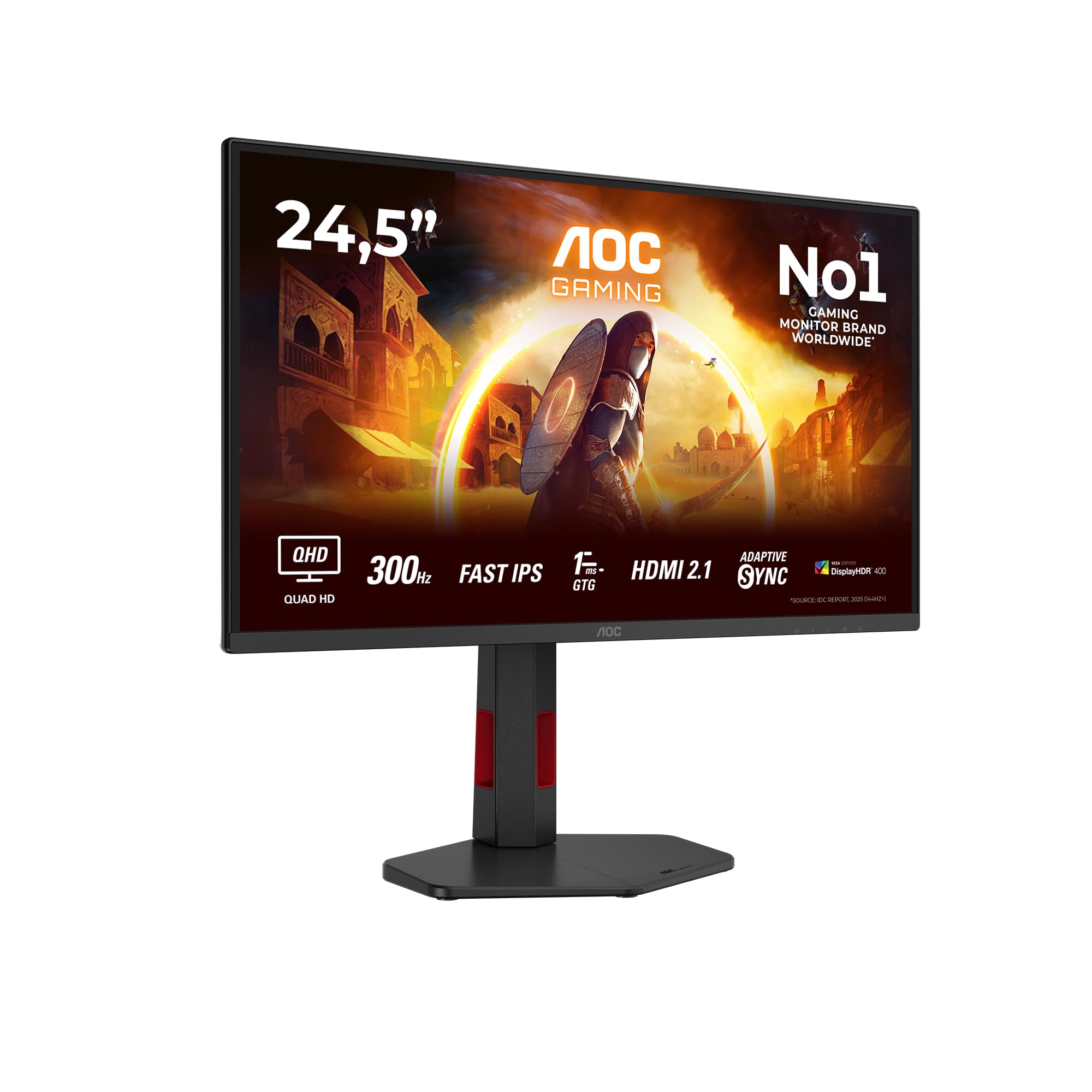 AOC Gaming Q25G4SR - 25-Zoll-Gaming-Monitor