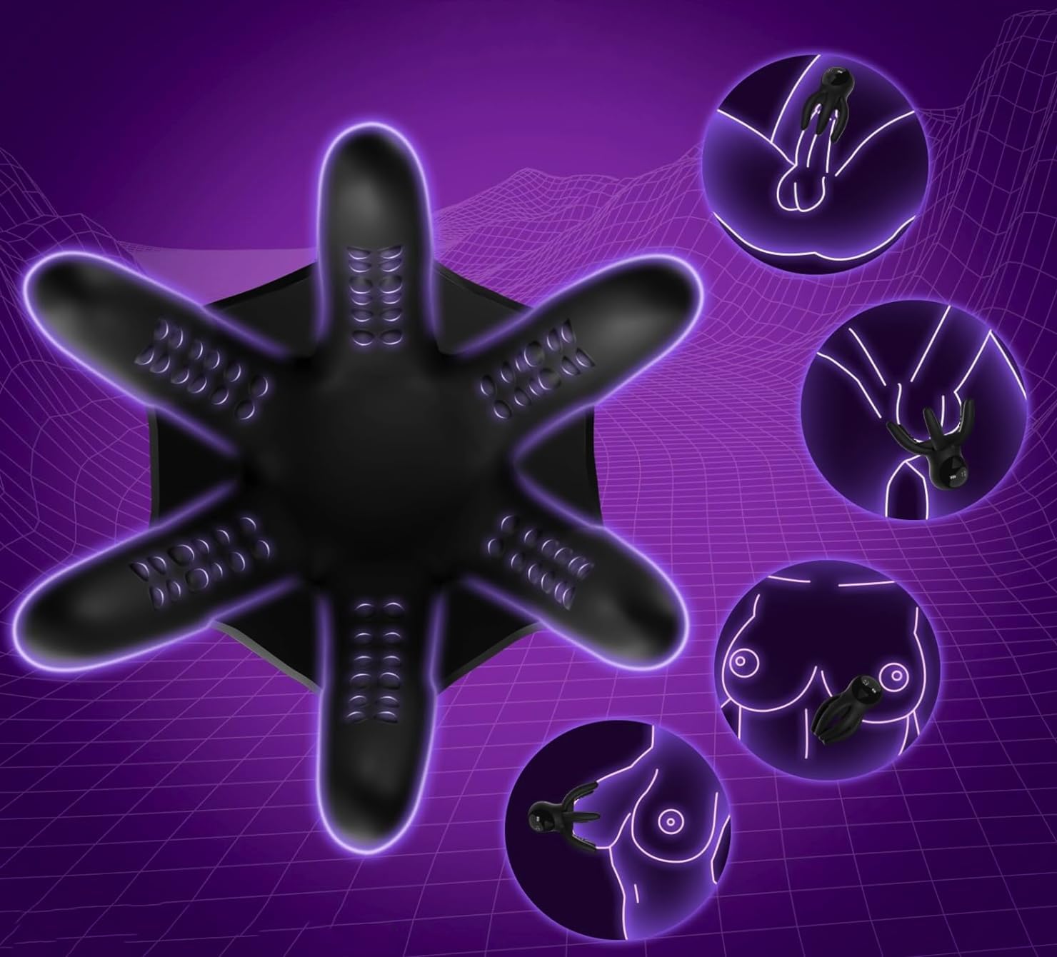 Elevated Sensation Vacuum Enhancer for Endurance Enhancement and Gentle Stimulation UV50555