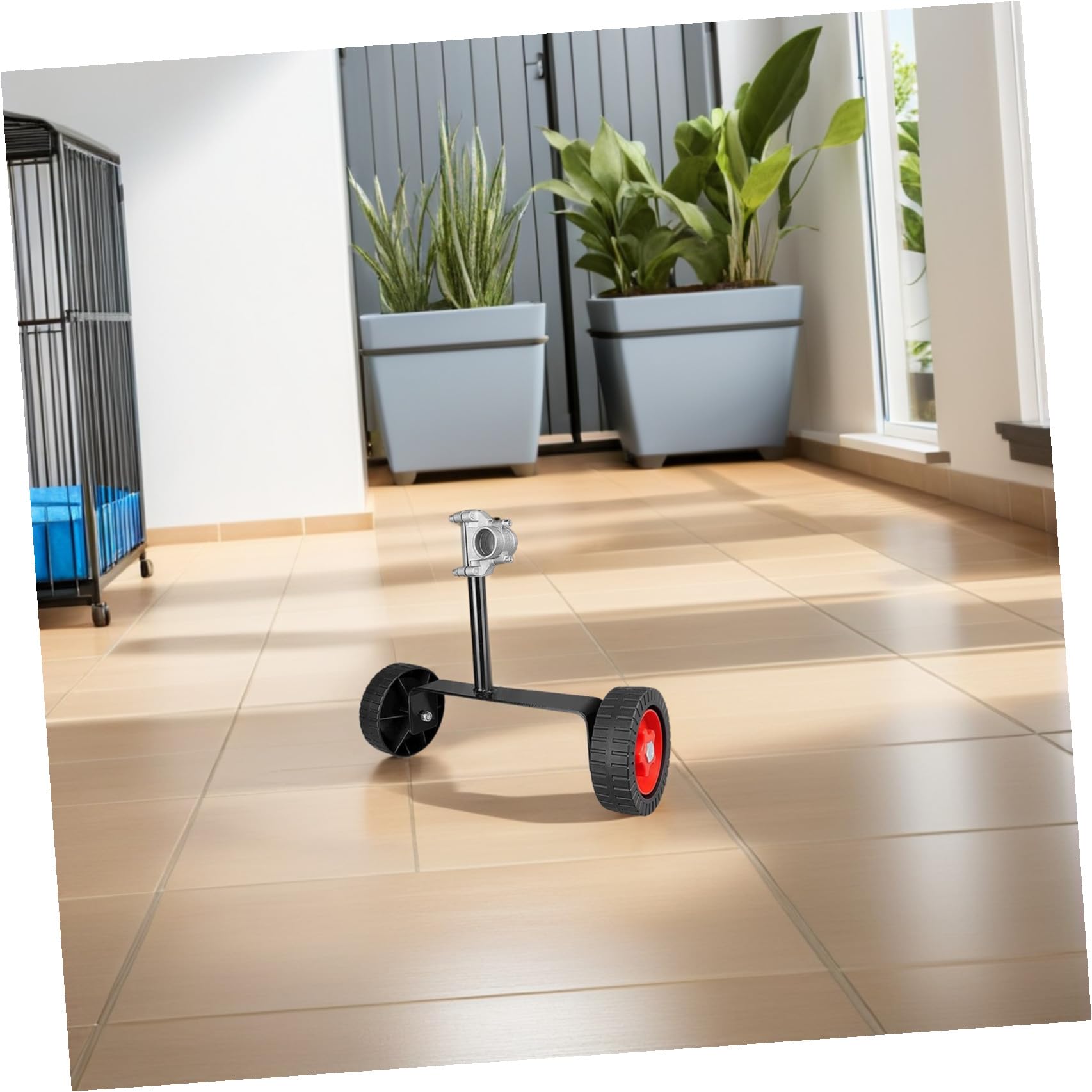 Abaodam Soporte de con Auxiliares de Estable y Duradera Eficiencia de Corte Ligero y Accesorio Compatible para Cortadoras de Césped