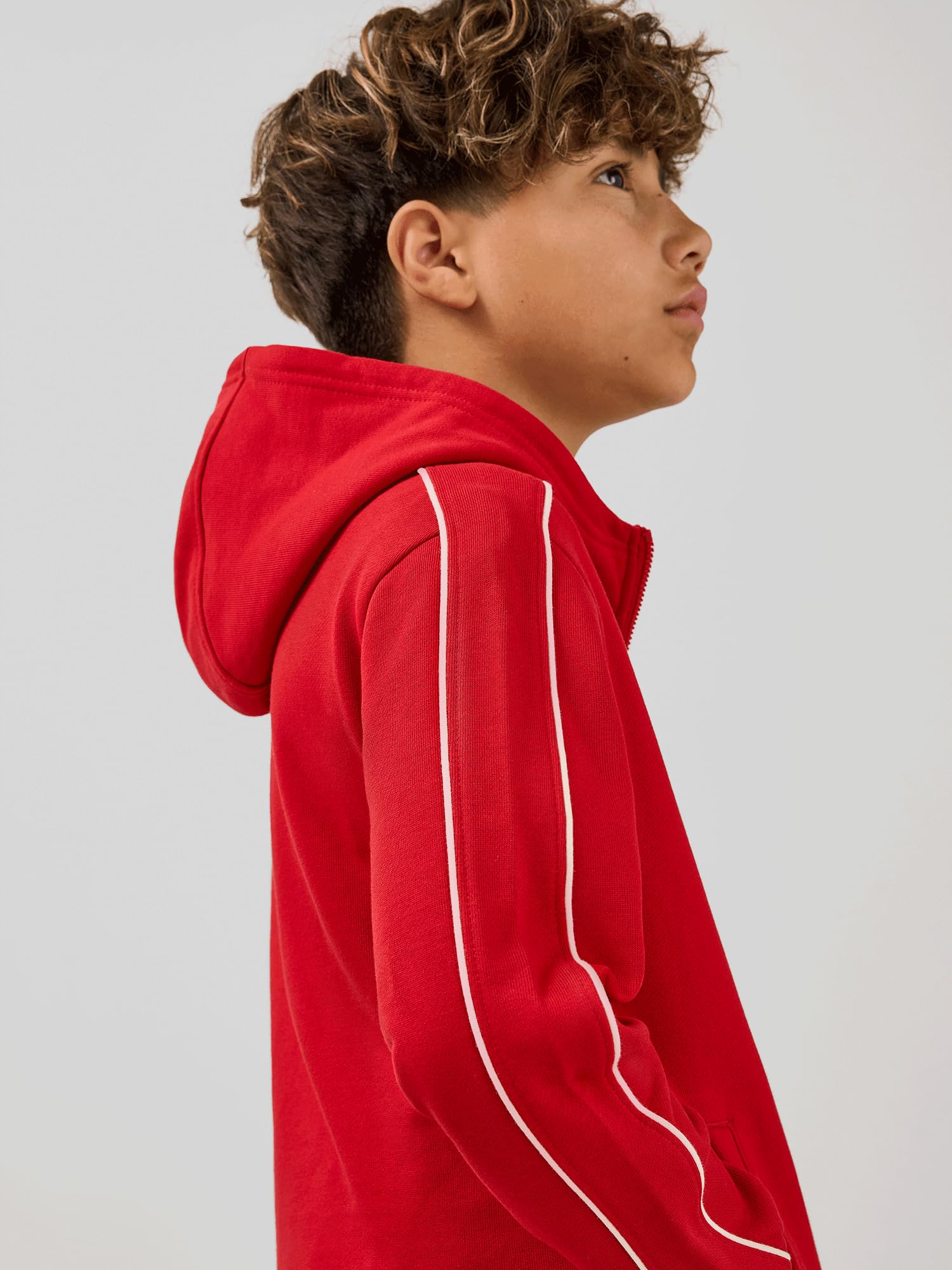 FC Bayern München | Zip-Hoodie Essentials | Kinder | Rot