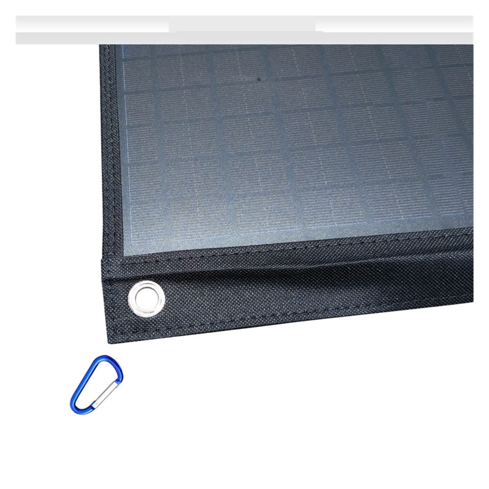 Pannello Solare Pannello Solare for La Ricarica Dell'energia Mobile Pannello di Generazione di Energia Solare da 18 V Borsa Pieghevole Solare Quadrupla da 100 W con Staffa
