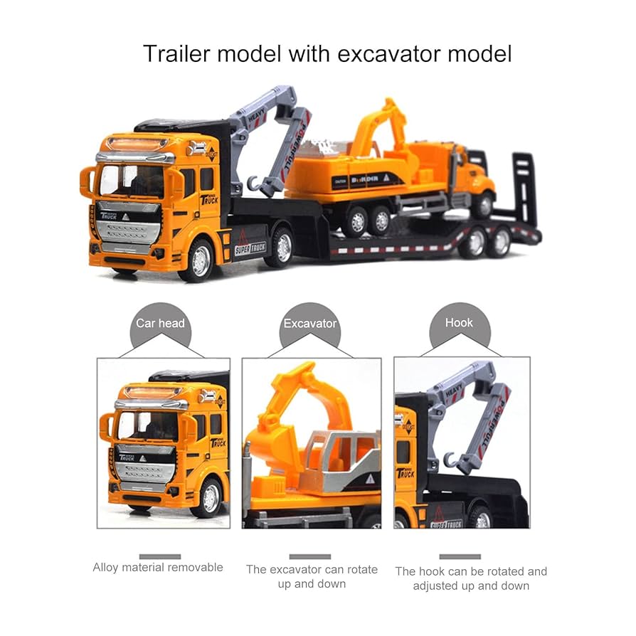 1/50 トレーラーセット Amazon | トレーラーモデル、1：50スケール33cm / 13in長さ