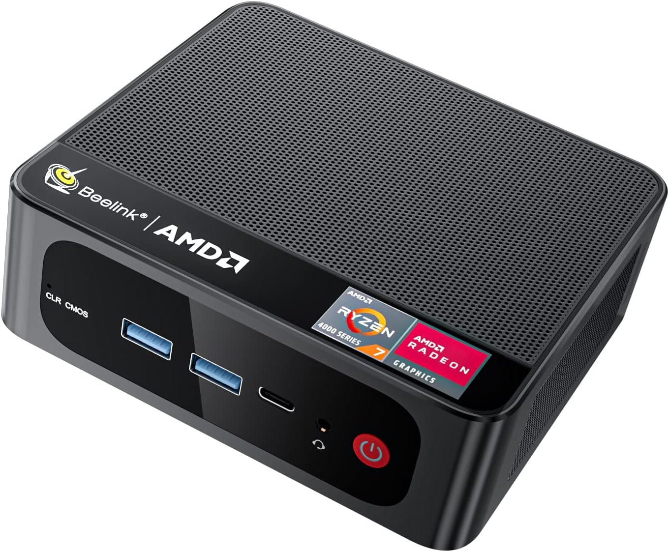Beelink SER4 Mini PC W11 Pro, AMD Ryzen 7 4700U(Max 4.1 GHz), Small