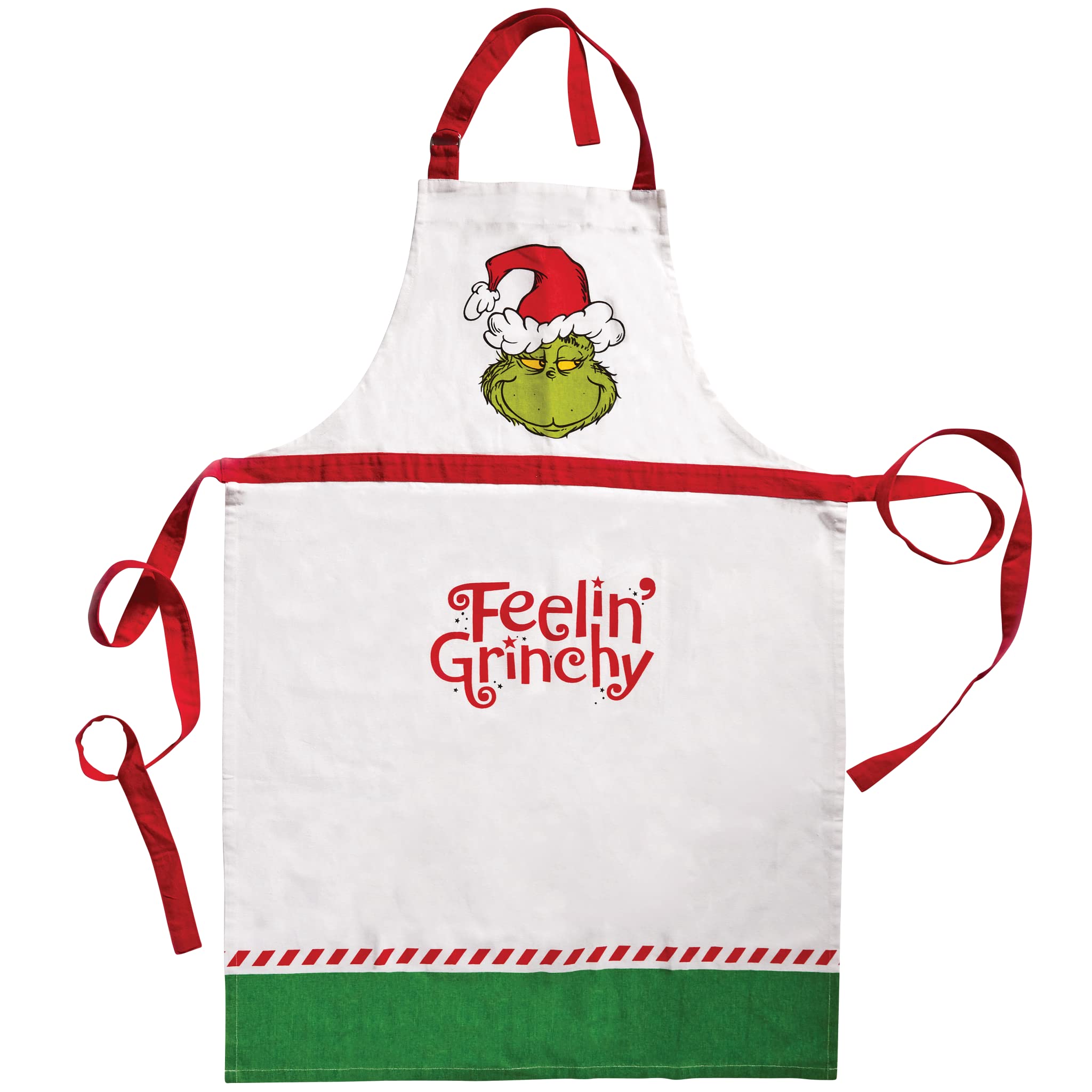 Snapklik.com : Department 56 Dr. Seuss Feelin Grinchy Kitchen Cooking Apron