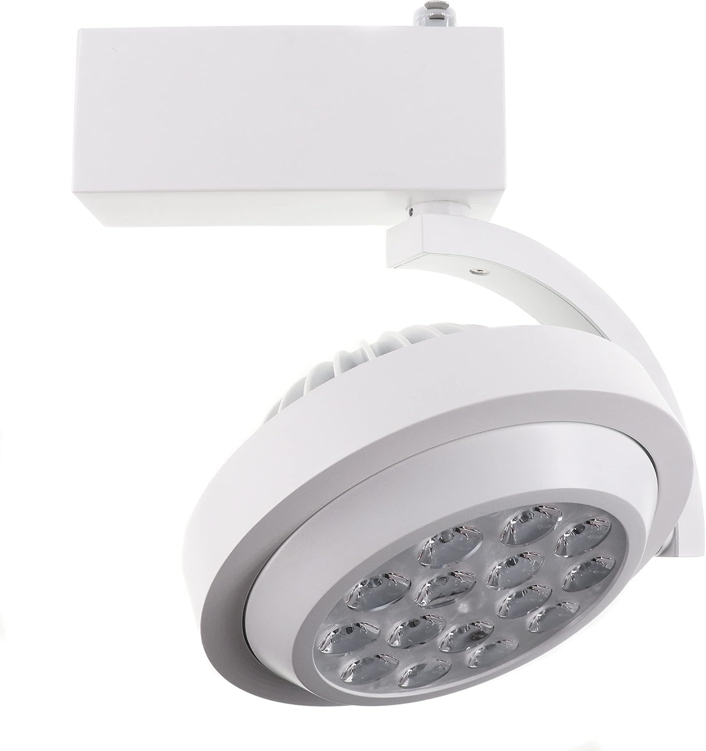 HALO Lighting L806HOSP803P High-Output LED Track Fixture, 11° Spot, 3000K, White