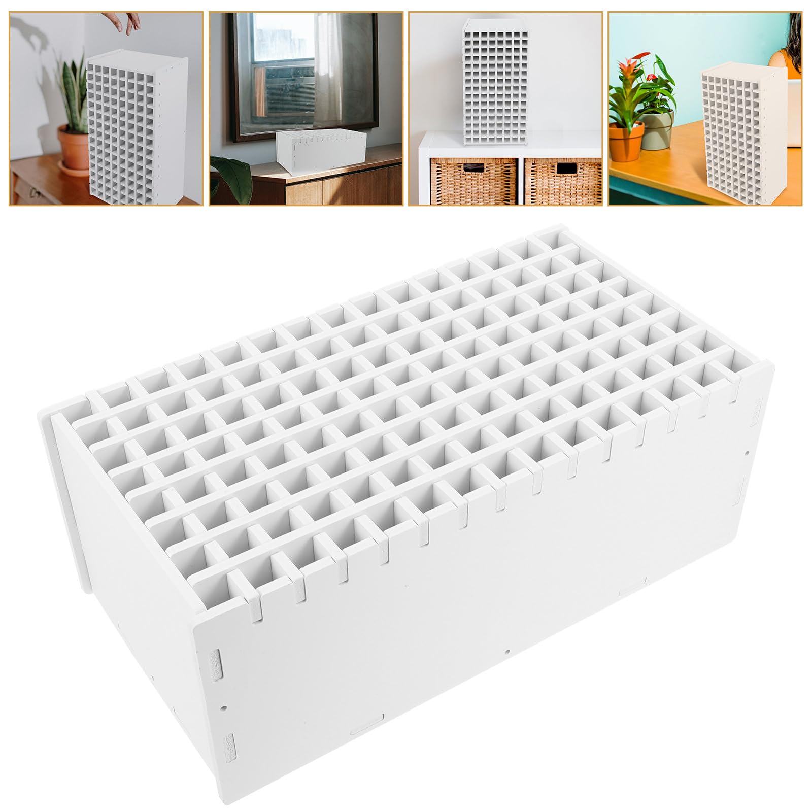 Ciieeo Organizer da Scrivania Multifunzionale 120 Scomparti, Portapenne Portaoggetti per Cancelleria, Scaffale Organizer per Ufficio e Studio, Portaoggetti da Tavolo per Studenti