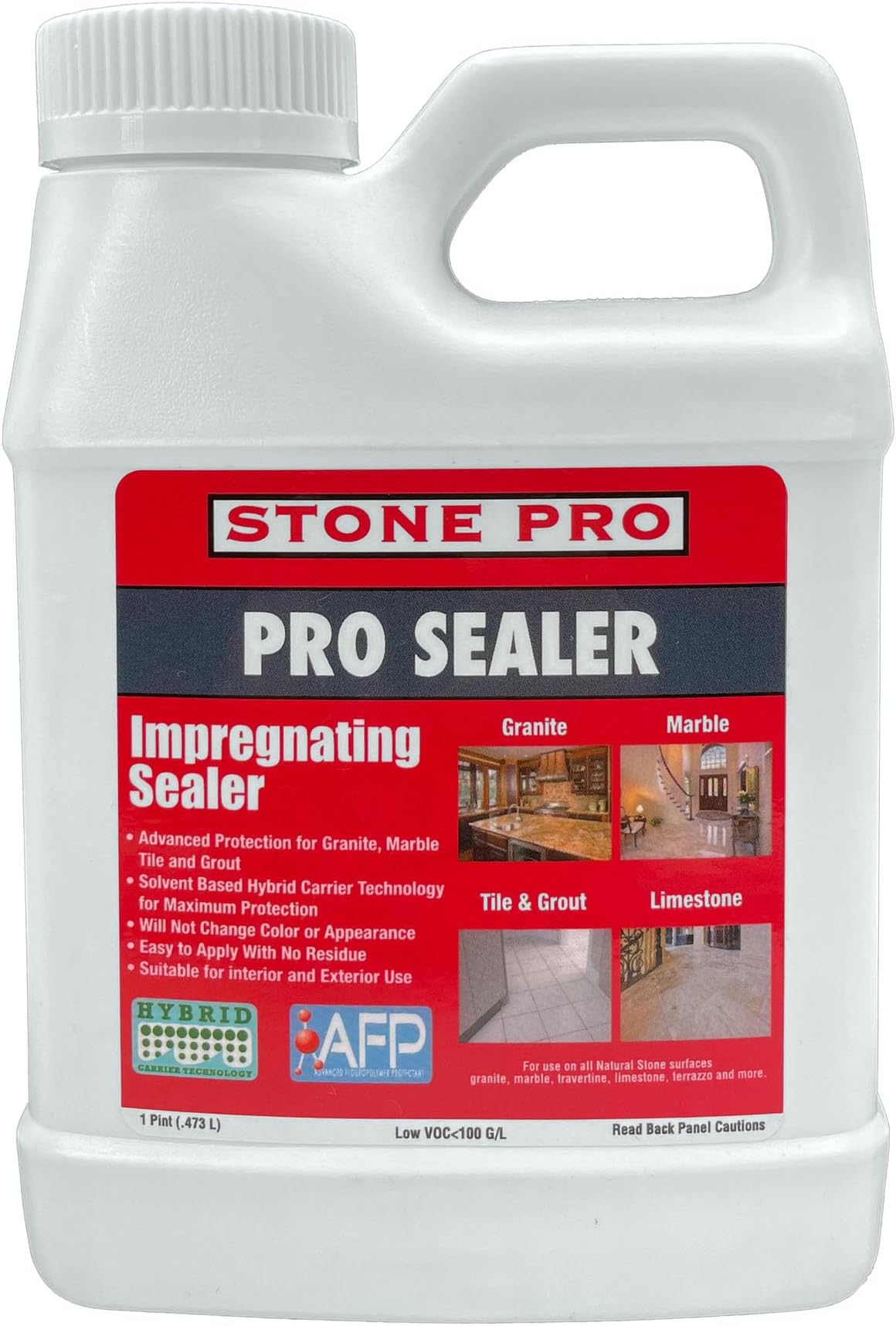 StonePro Pro Sealer Pint - Impregnating Sealer for Marble & Tile