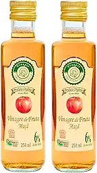 Kit 2 Vinagre De Maçã Orgânico Acidez 6% São Francisco 250 ml
