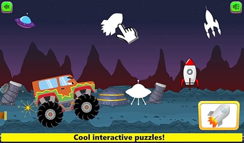 Monster Truck Games for Toddler Kids: Ages 2 3 4 5! Big Trucks
