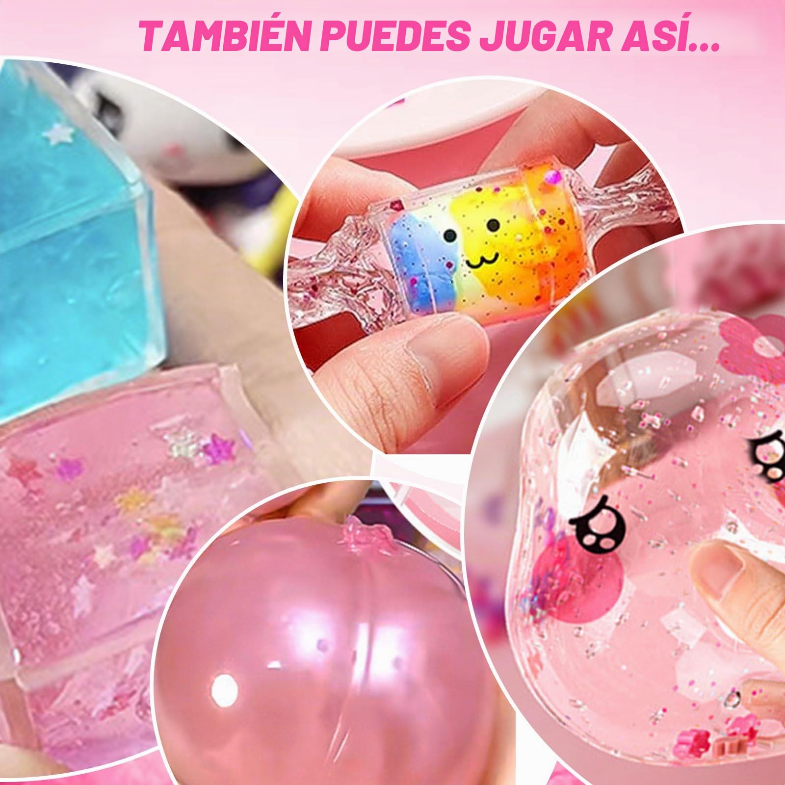 Kit Nano Tape Bubbles Para Niños - Cinta Adhesiva Elástica, Manualidades, Juguetes Anti-Estrés, Incluye Accesorios Kit Nano Tape Bubbles Para Niños - Cinta Adhesiva Elástica, Manualidades, Juguetes Anti-Estrés, Incluye Accesorios