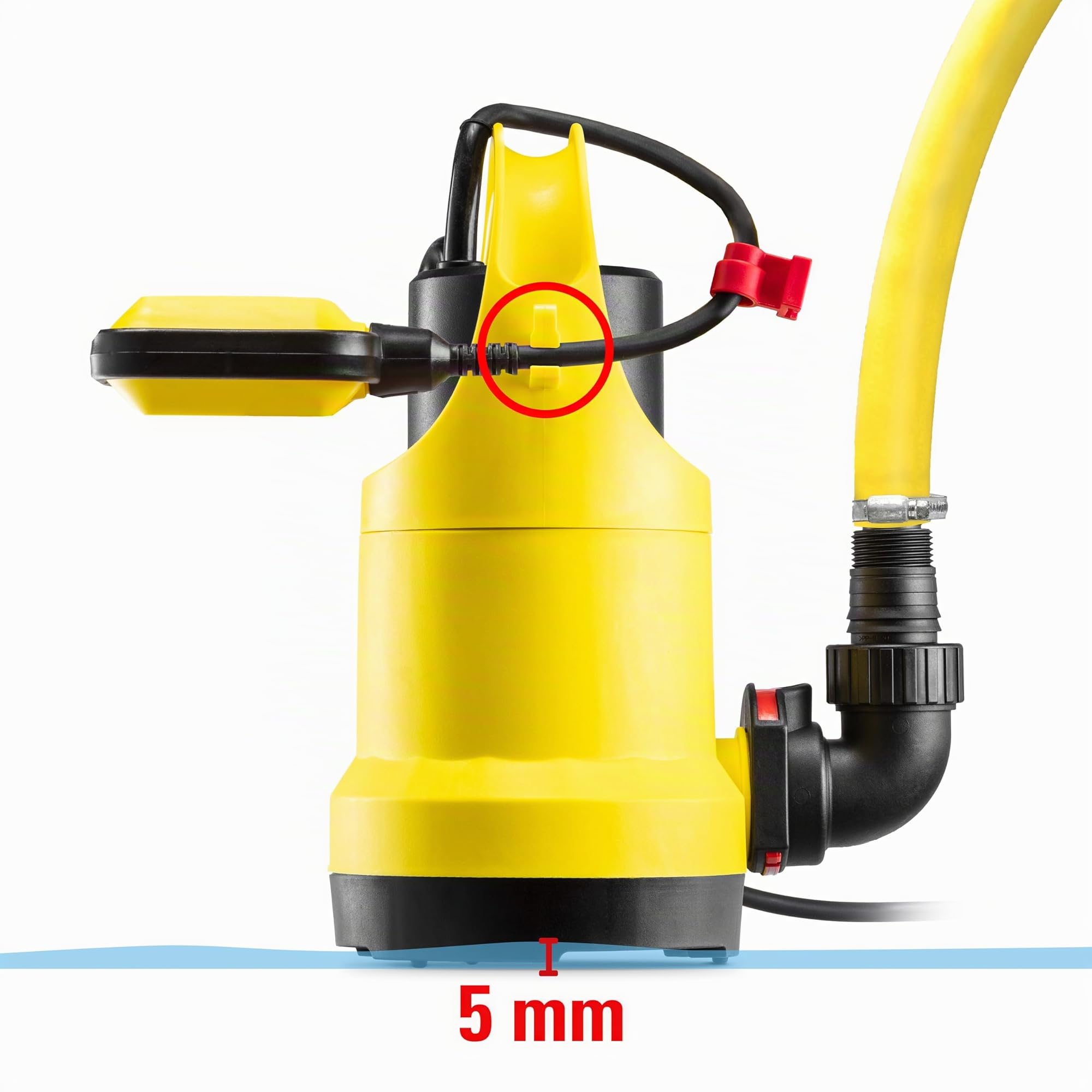 TROTEC Pompe d'évacuation pour eaux claires TWP 7506 E pompe submersible