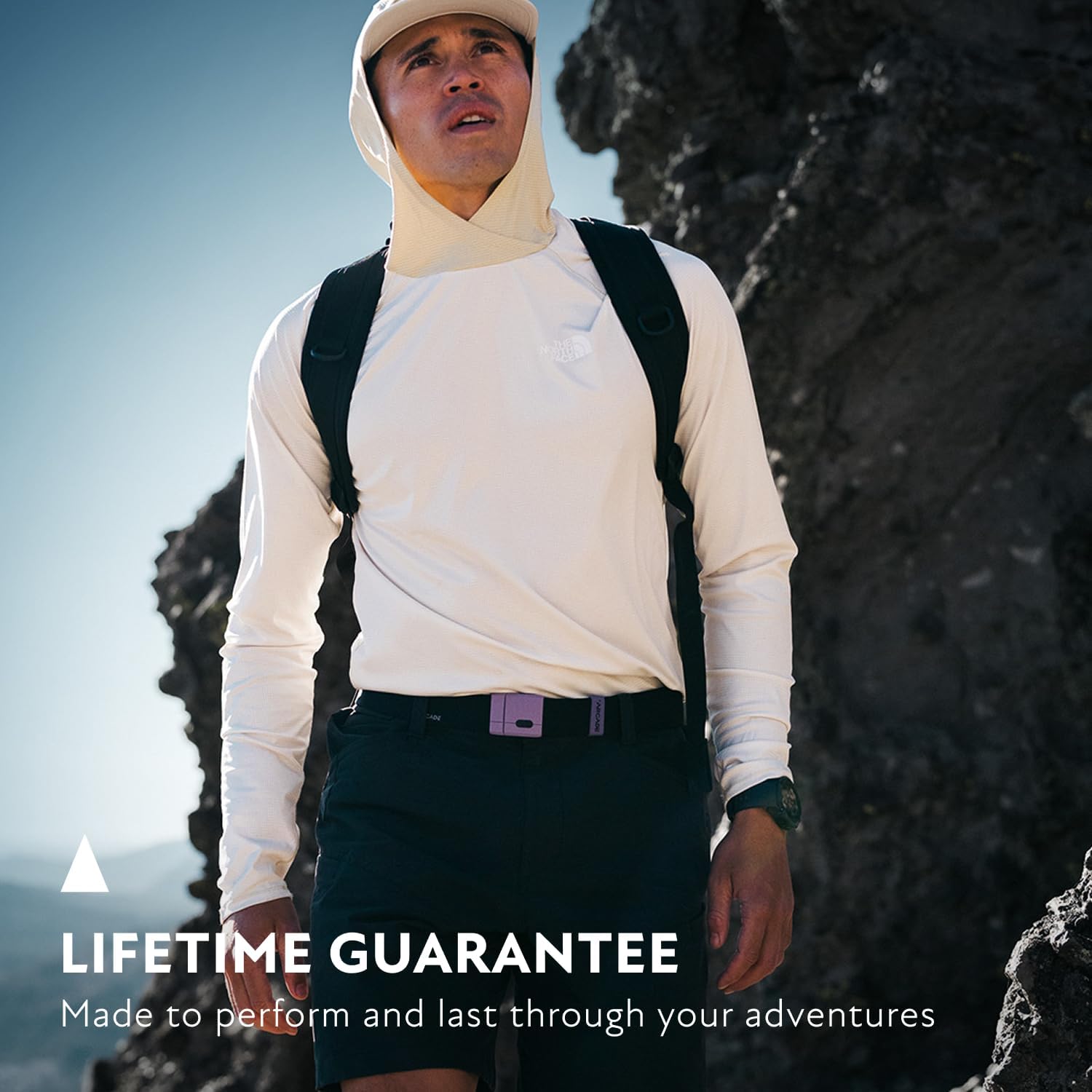 Arcade Belts Adventure Mag Unisex Belt: Heavy Duty Stretch, Metal Free Buckle