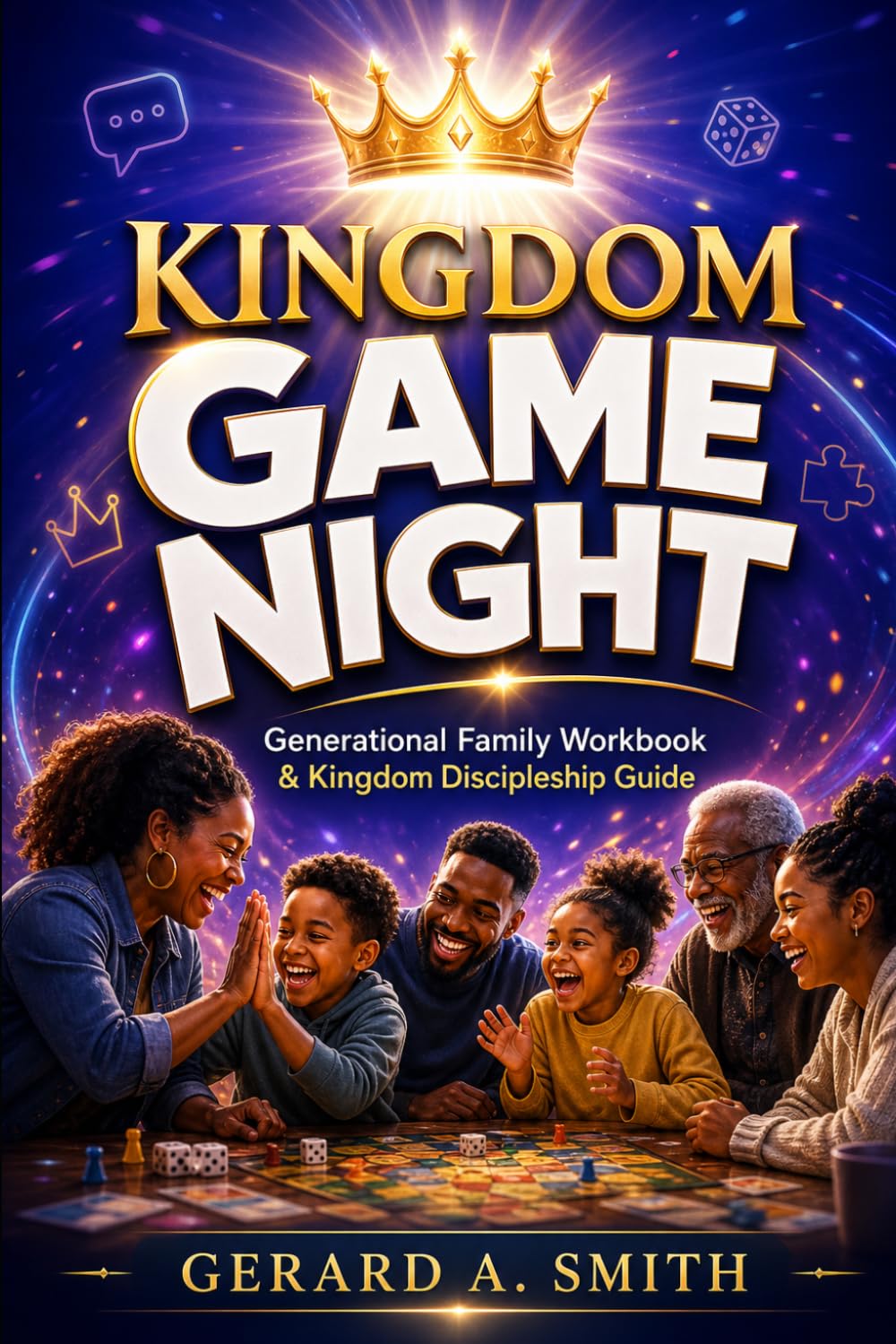KINGDOM GAME NIGHT: The All-in-One Generational Family Workbook & Discipleship Study Guide