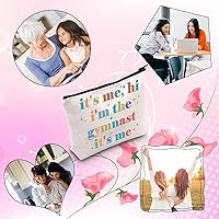 Vista 6 de TSOTMO Gimnasta equipo de gimnasia regalo regalo de graduación de gimnasta "It's Me, Hi I'm the Gymnast It's Me", bolsa de regalo para mujeres