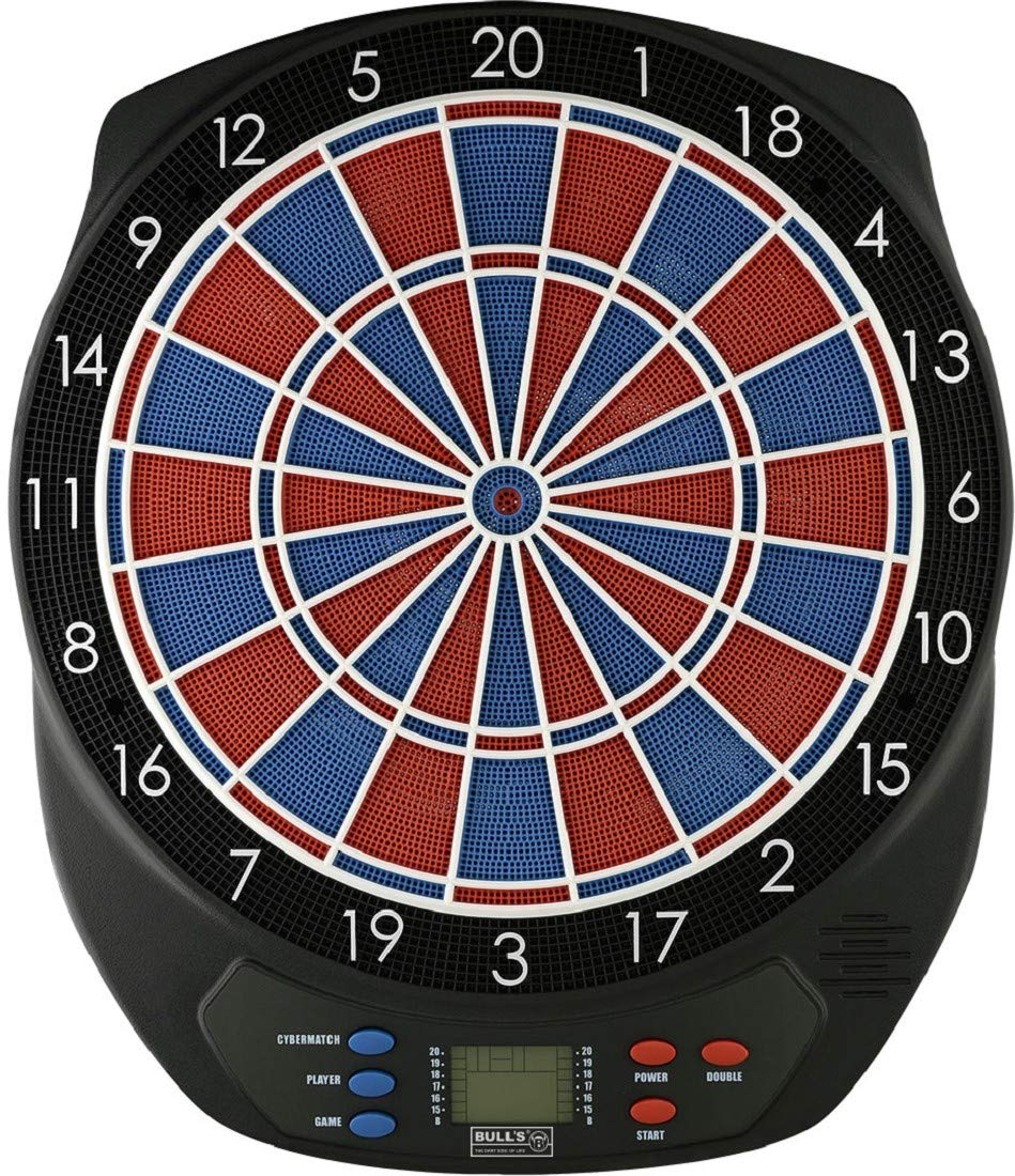 BULL'S Scorpy Elektronik Dartboard Typ: STANDARD Einsteiger Dartboard mit LCD Anzeige,