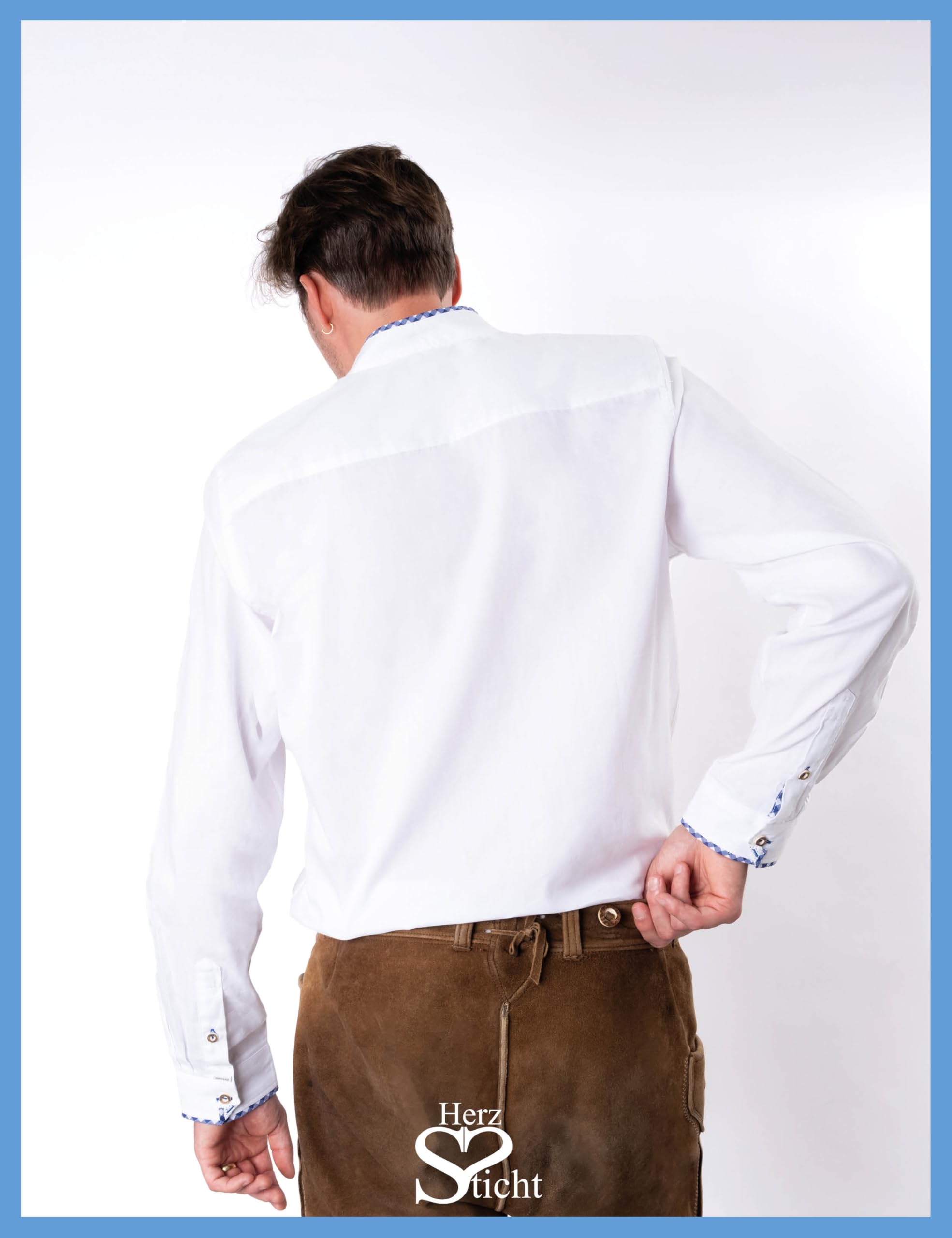 Camicia Tradizonale per Uomo (Modello: Kampenwand)