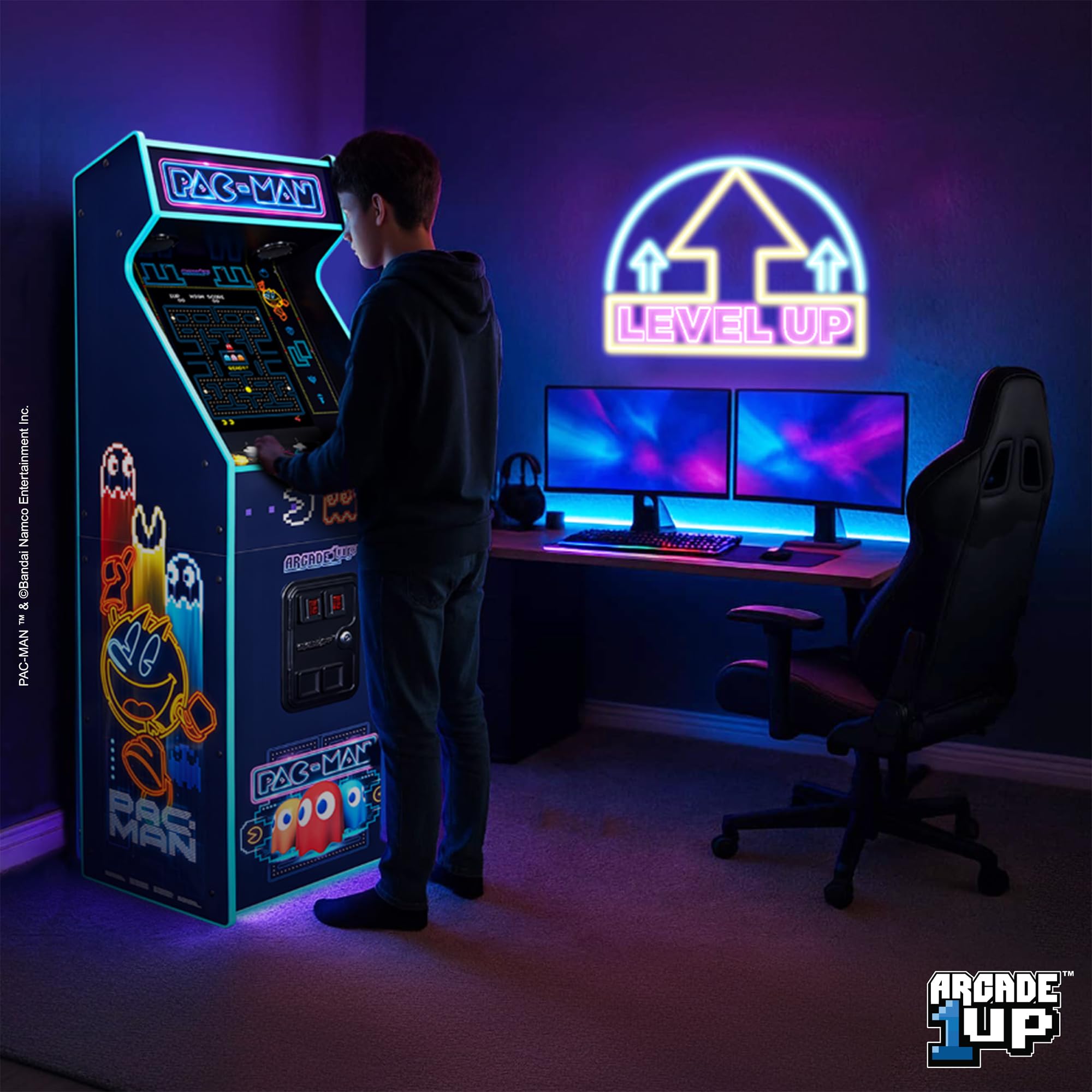 Amazon | Arcade1Up パックマン デラックスアットホーム アーケード