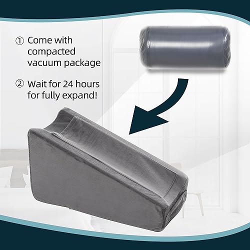 Miniatura 6 de TYYIHUA Almohada de brazo para reposabrazos, almohada de elevación de brazos, almohada de apoyo ergonómico para dormir, apoyo y recuperación de