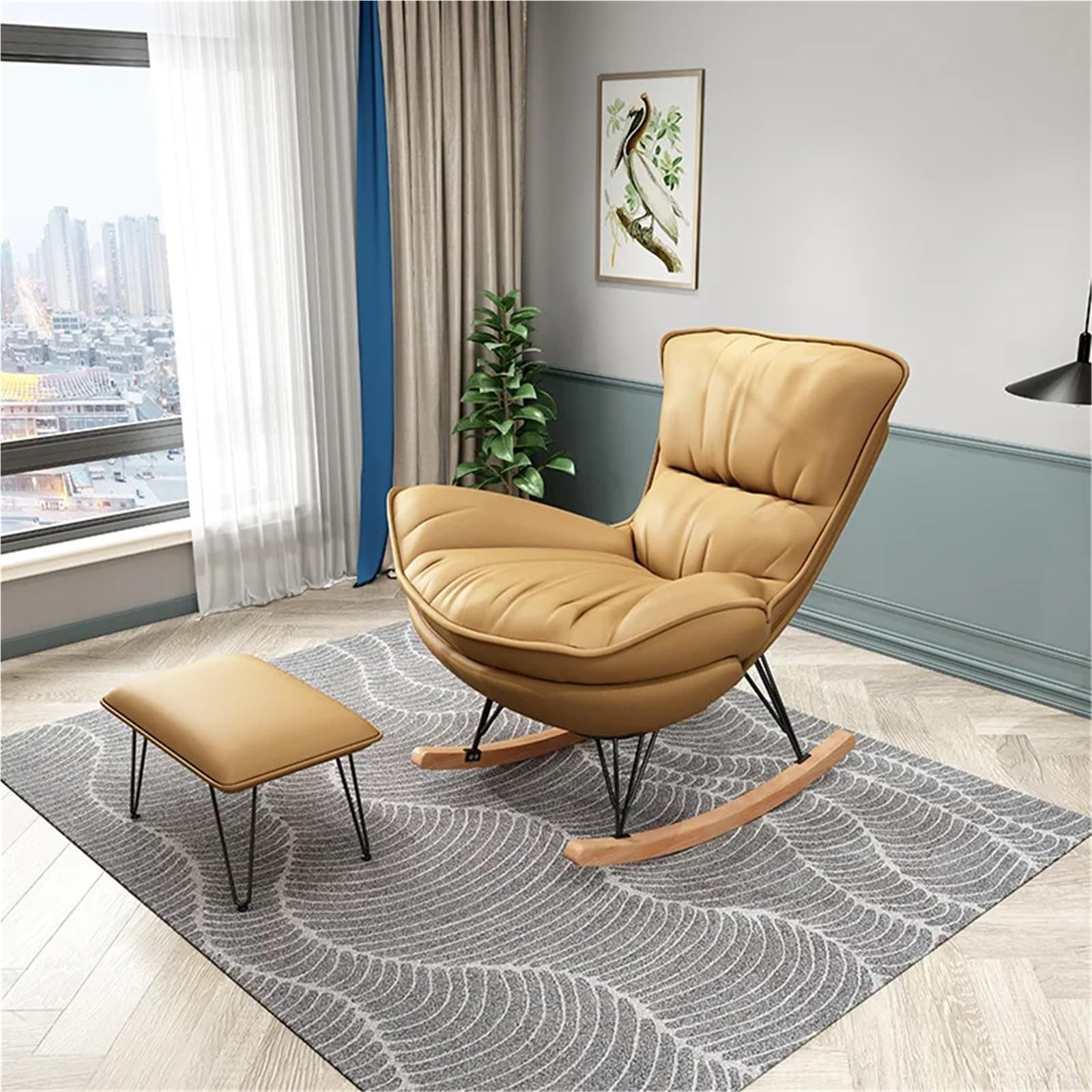 Mecedora for salón, balcón, Dormitorio
