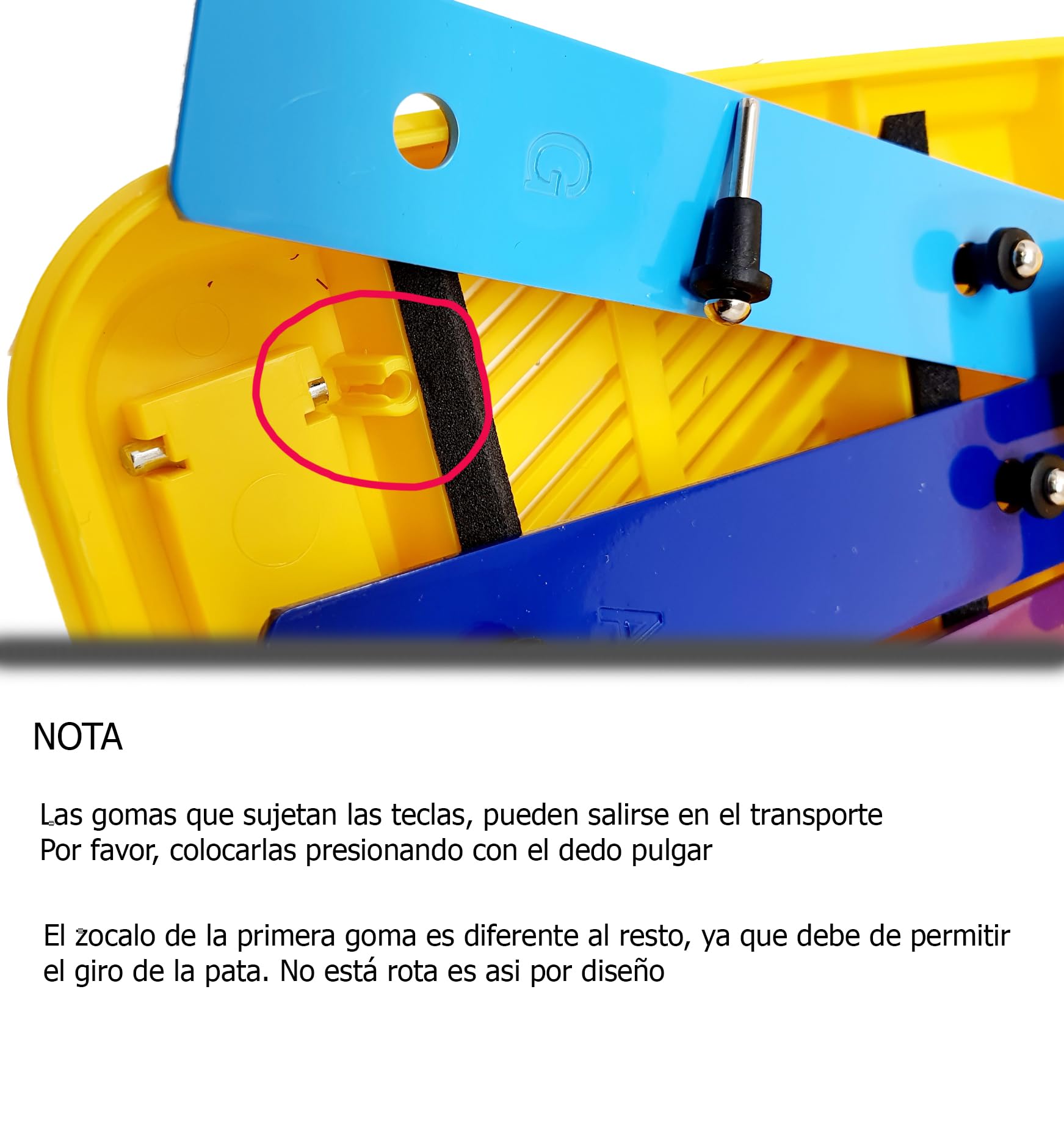 ROCKSTAR - Carrillón Xilófono Metalofono 25 Teclas Metálicas AG-25N3 Angel 1021, Glockenspiel con Estuche, Instrumento Musical supervisado por un adulto