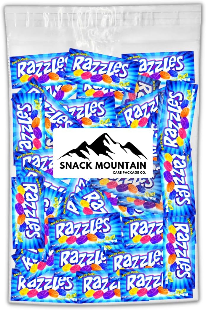 Razzles Candy Gum (60 Count Bag)