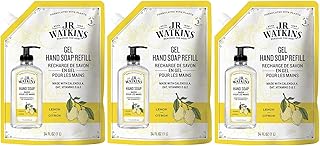 Sponsored Ad - J.R. Watkins Gel Hand Soap Refill, Moisturizing Hand Wash, All Natural, Alcohol-Free, Cruelty-Free, USA Mad...