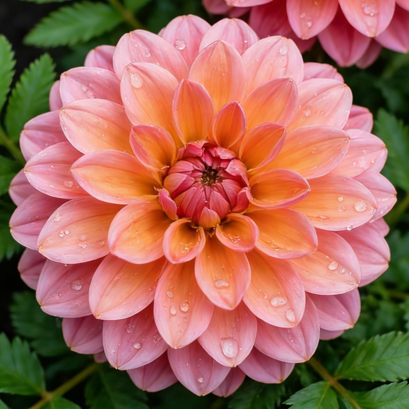 Perennial Dahlia Tubers/Dahlia Bulbs/Vibrant/Spring Summer Gardens Full Sun/Excellent Display Indoor Perennial Balcony Garden Bulbs-2 Bulbs-J