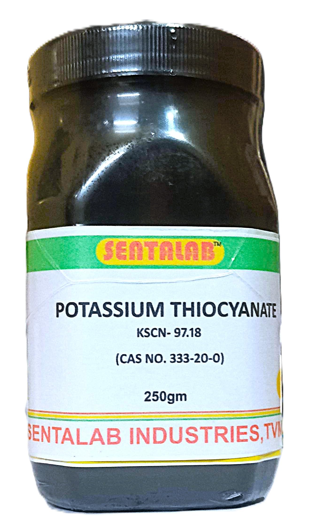 (SENTALAB) Potassium Thiocyanate, 250gm CAS No. 333-20-0, Extra Pure-picture-25