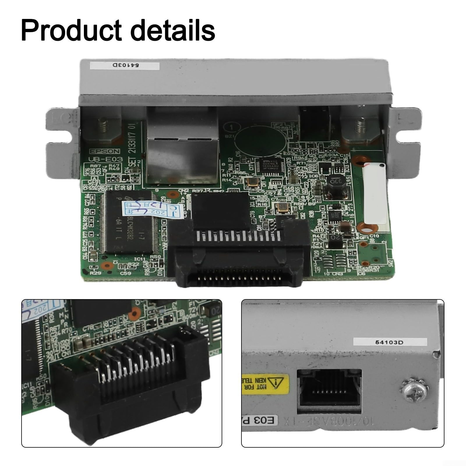 Servidor de impresión Etherent UB E03 adecuado para varios modelos en la línea de impresoras