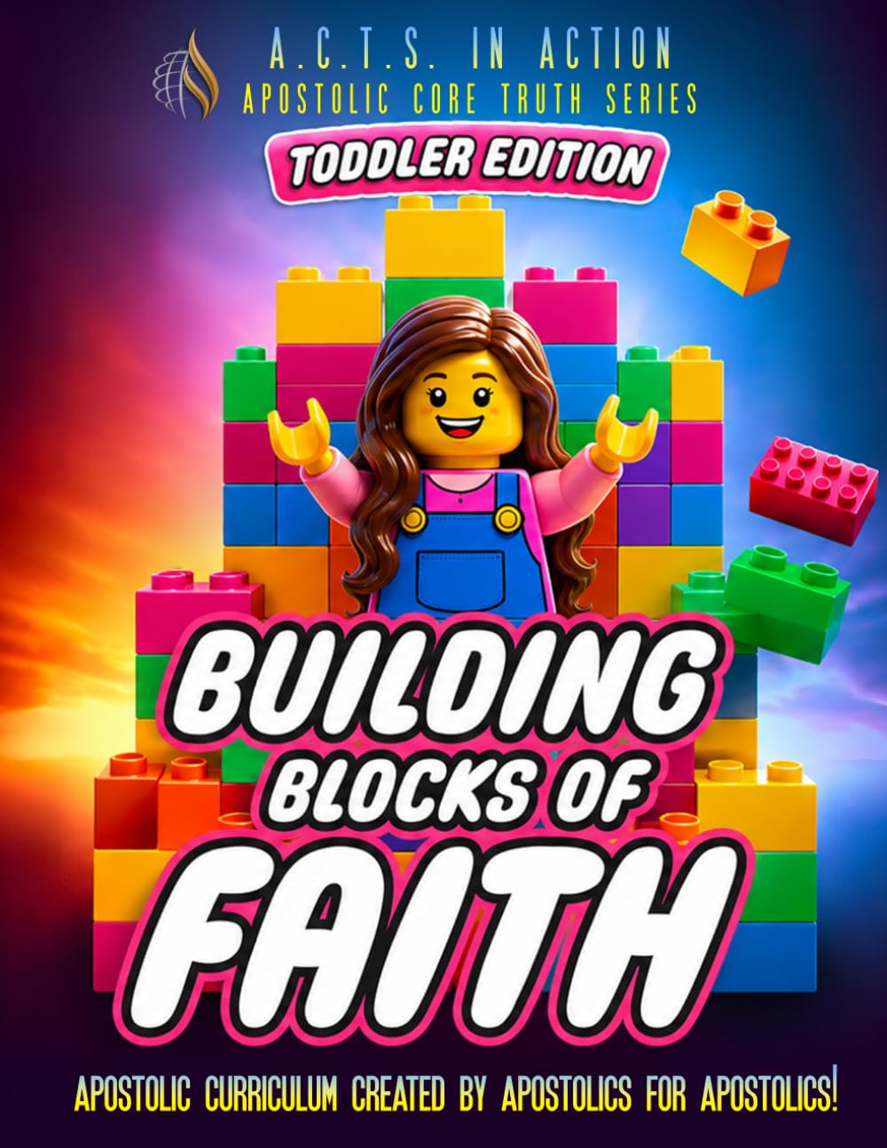 A.C.T.S. In Action - TODDLERS A1 - Building Blocks of Faith: Adapted and rewritten for 2-5 year olds! (Apostolic Core Truth Series Sunday School Curriculum for TODDLERS)